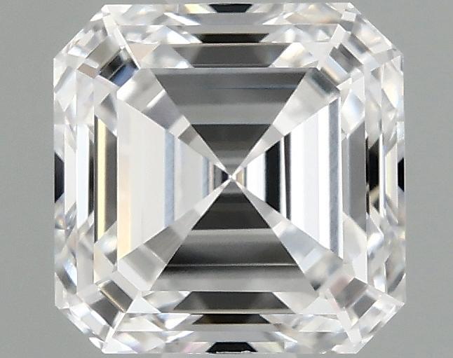 0.98 Carat Asscher Shaped Excellent Cut VVS2 IGI Certified Lab Grown Diamond