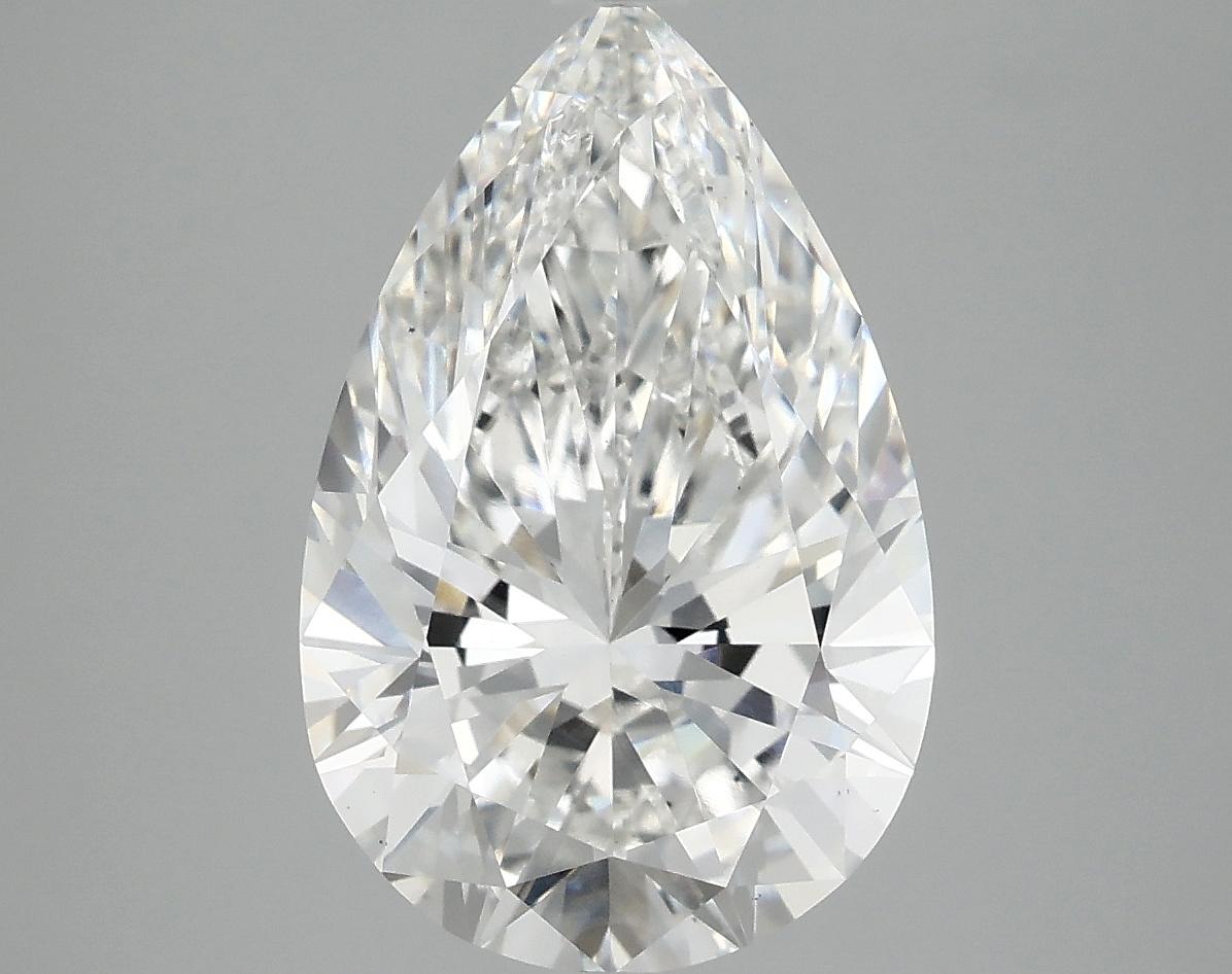 4.05 Carat Pear Shaped Ideal Cut VS2 IGI Certified Lab Grown Diamond
