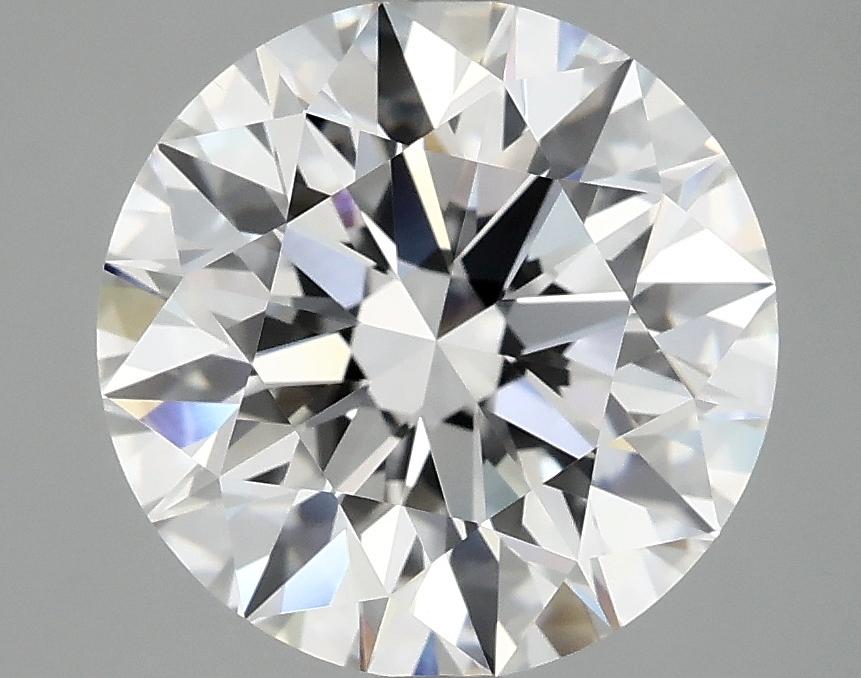 4.05 Carat Round Shaped Excellent Cut VVS2 IGI Certified Lab Grown Diamond