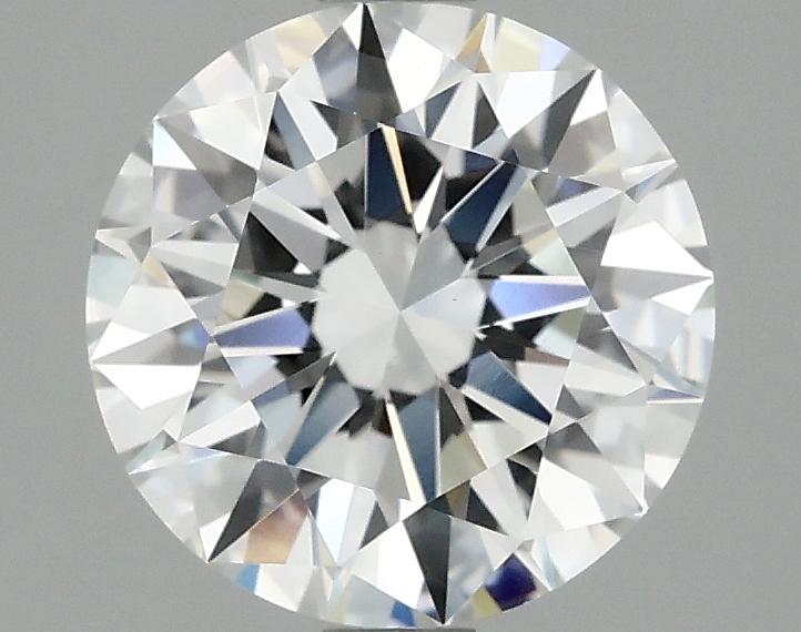 2.03 Carat Round Shaped Ideal Cut VVS2 IGI Certified Lab Grown Diamond