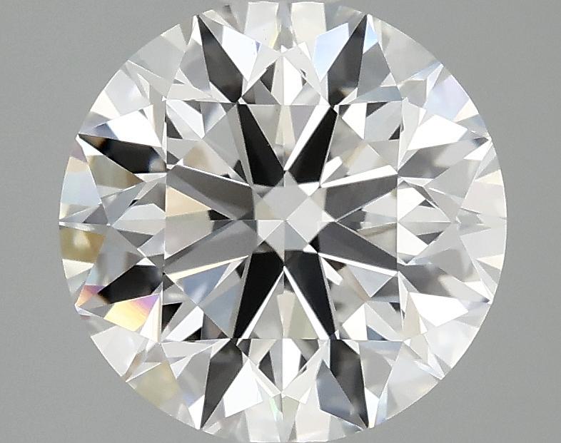 3.07 Carat Round Shaped Excellent Cut VVS2 IGI Certified Lab Grown Diamond