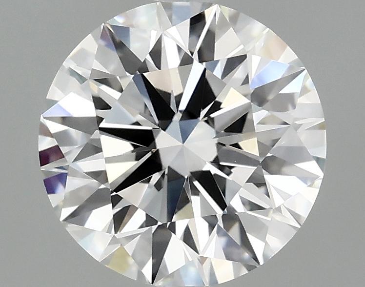 2.04 Carat Round Shaped Ideal Cut VVS2 IGI Certified Lab Grown Diamond