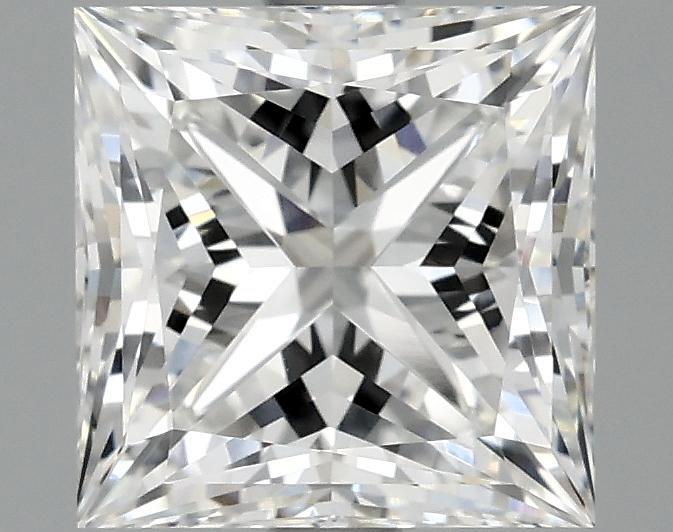2.09 Carat Princess Shaped Ideal Cut VVS2 IGI Certified Lab Grown Diamond
