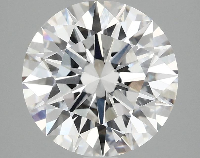 3.09 Carat Round Shaped Ideal Cut VVS2 IGI Certified Lab Grown Diamond