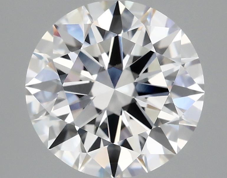 2.58 Carat Round Shaped Ideal Cut VVS2 IGI Certified Lab Grown Diamond