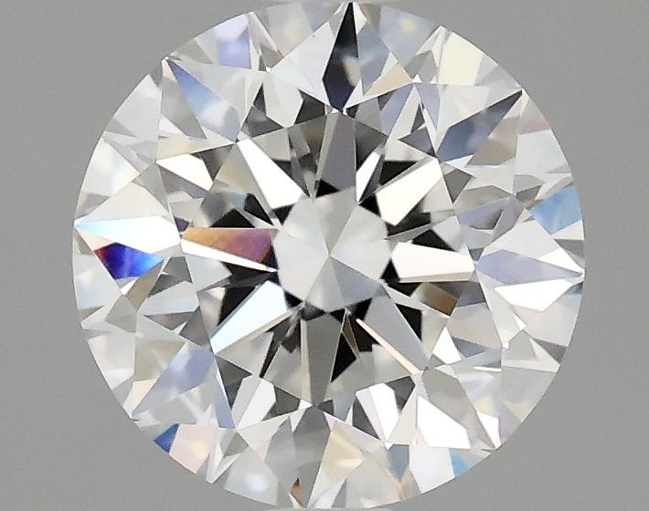 2.07 Carat Round Shaped Excellent Cut VVS2 IGI Certified Lab Grown Diamond