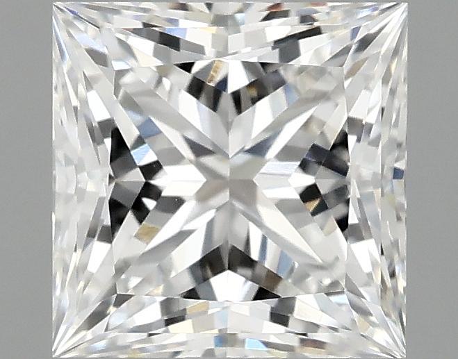 1.58 Carat Princess Shaped Ideal Cut VVS2 IGI Certified Lab Grown Diamond