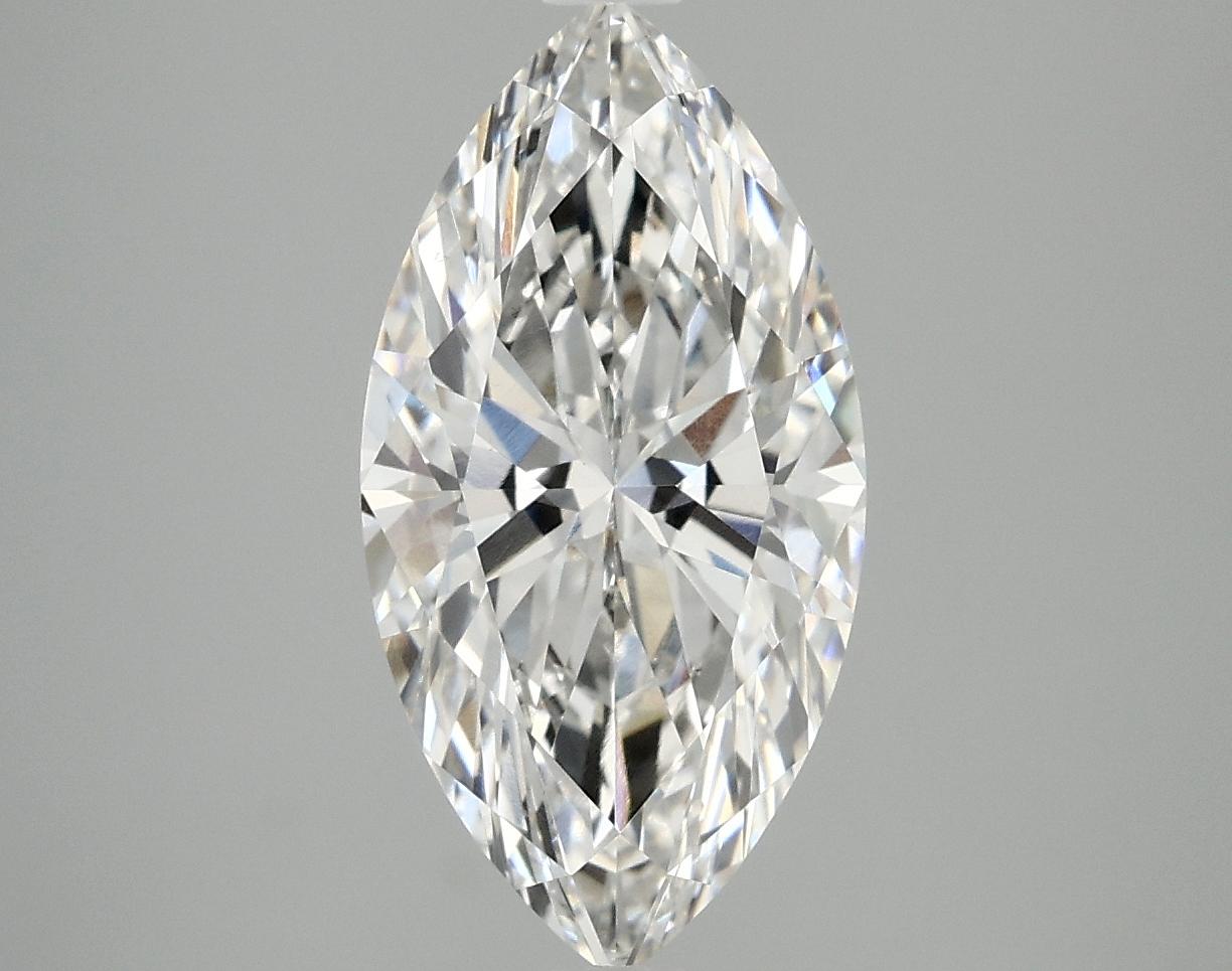 3.09 Carat Marquise Shaped Ideal Cut VVS2 IGI Certified Lab Grown Diamond