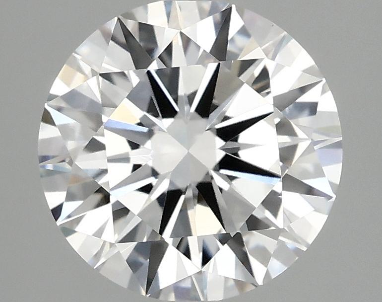 2.08 Carat Round Shaped Excellent Cut VVS2 IGI Certified Lab Grown Diamond