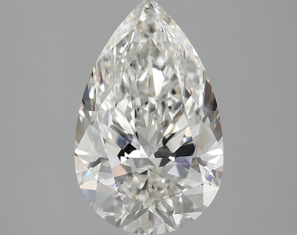 2.56 Carat Pear Shaped Ideal Cut VVS2 IGI Certified Lab Grown Diamond