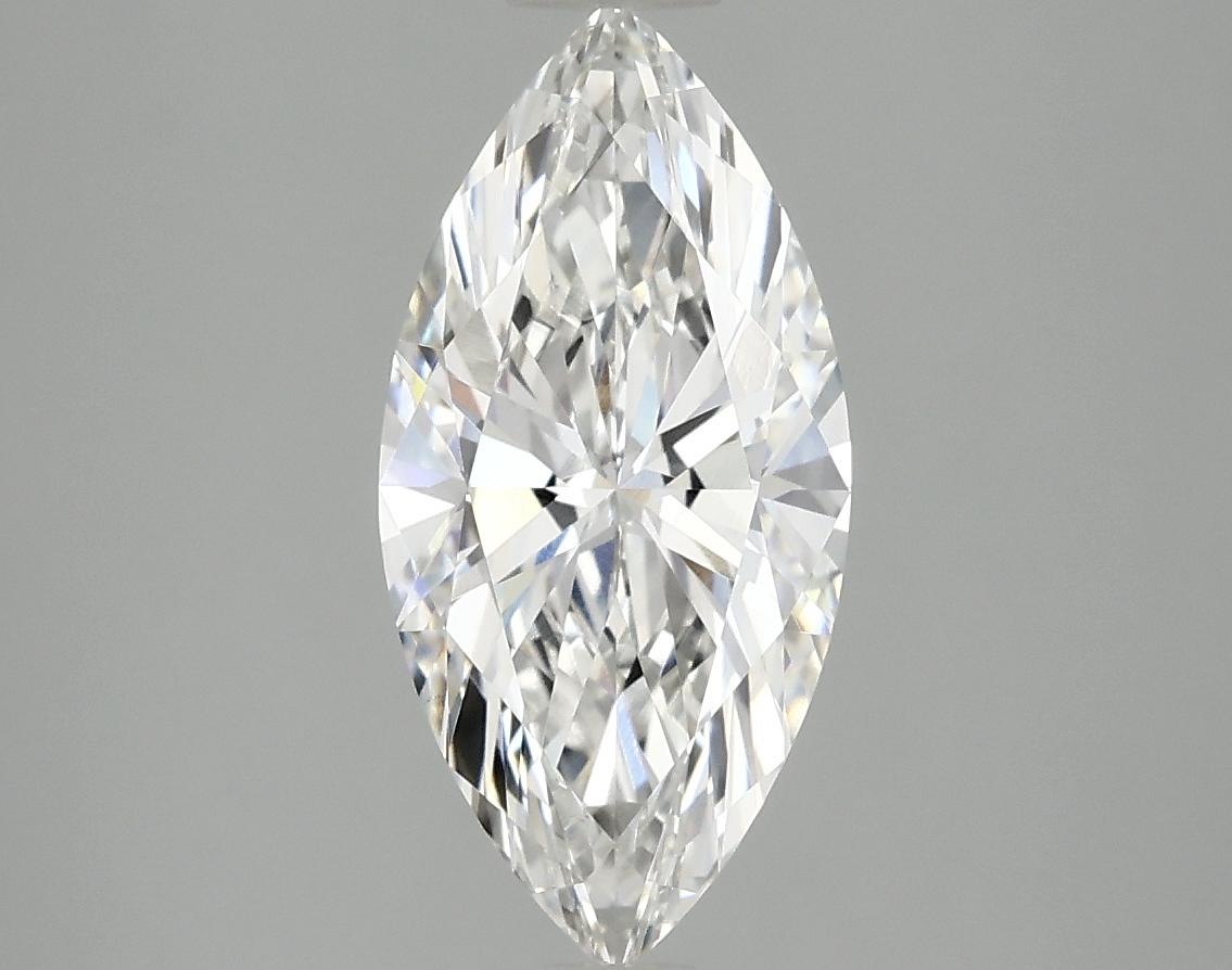 1.97 Carat Marquise Shaped Excellent Cut VVS2 IGI Certified Lab Grown Diamond