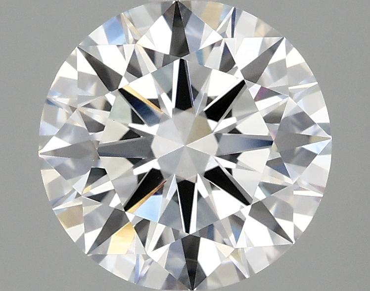 2.57 Carat Round Shaped Ideal Cut VVS2 IGI Certified Lab Grown Diamond