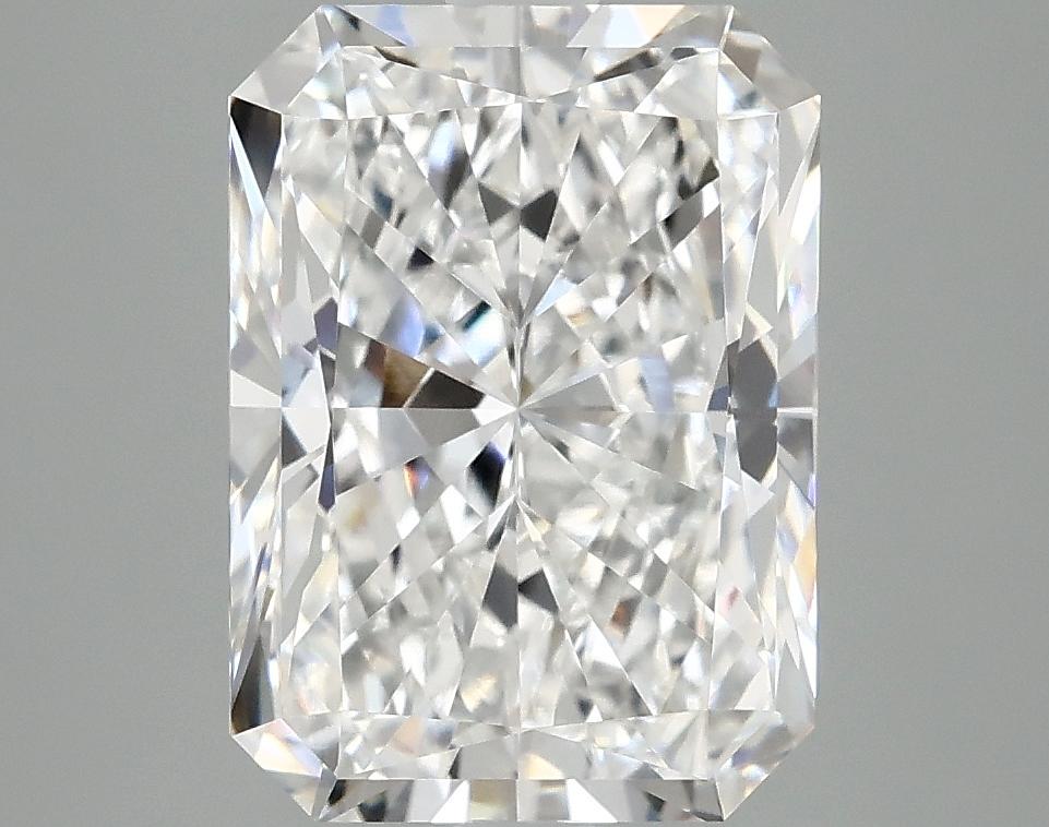 3.92 Carat Radiant Shaped Excellent Cut VVS2 IGI Certified Lab Grown Diamond