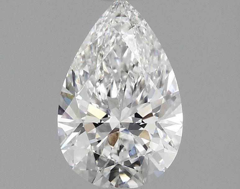 1.09 Carat Pear Shaped Ideal Cut VVS2 IGI Certified Lab Grown Diamond