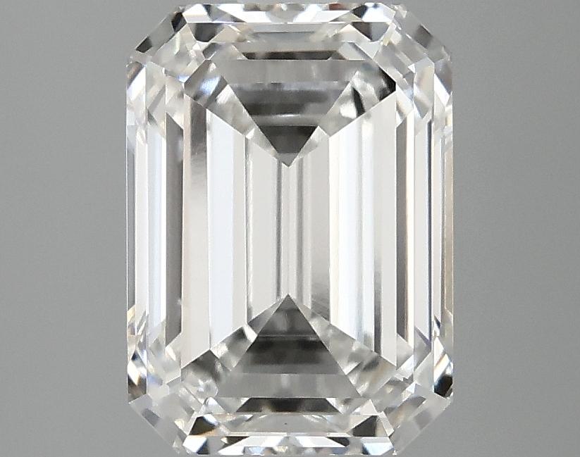 3.06 Carat Emerald Shaped Excellent Cut VVS2 IGI Certified Lab Grown Diamond