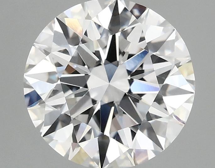 2.04 Carat Round Shaped Ideal Cut VVS2 IGI Certified Lab Grown Diamond