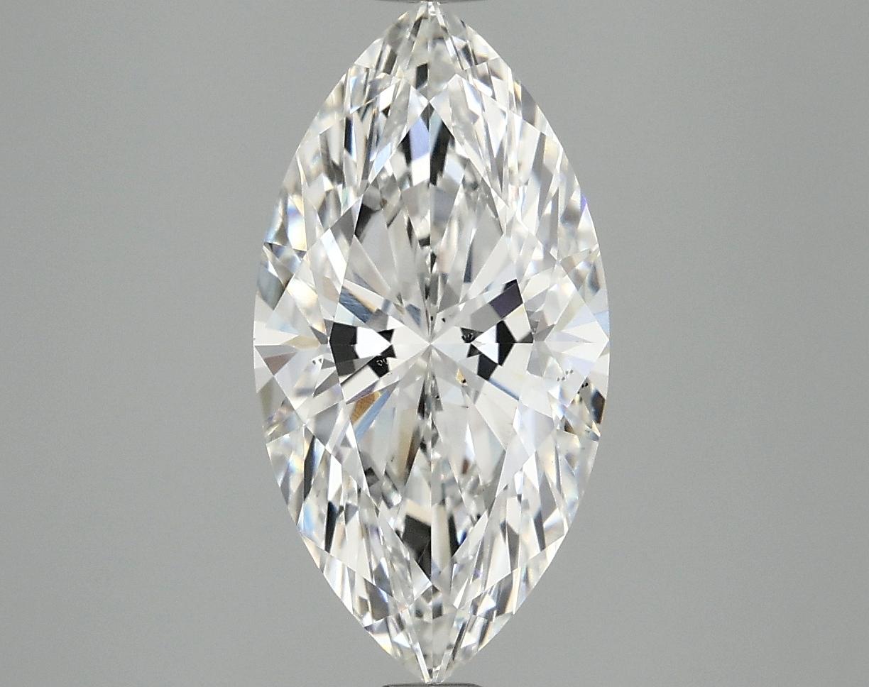 3.01 Carat Marquise Shaped Ideal Cut SI1 IGI Certified Lab Grown Diamond