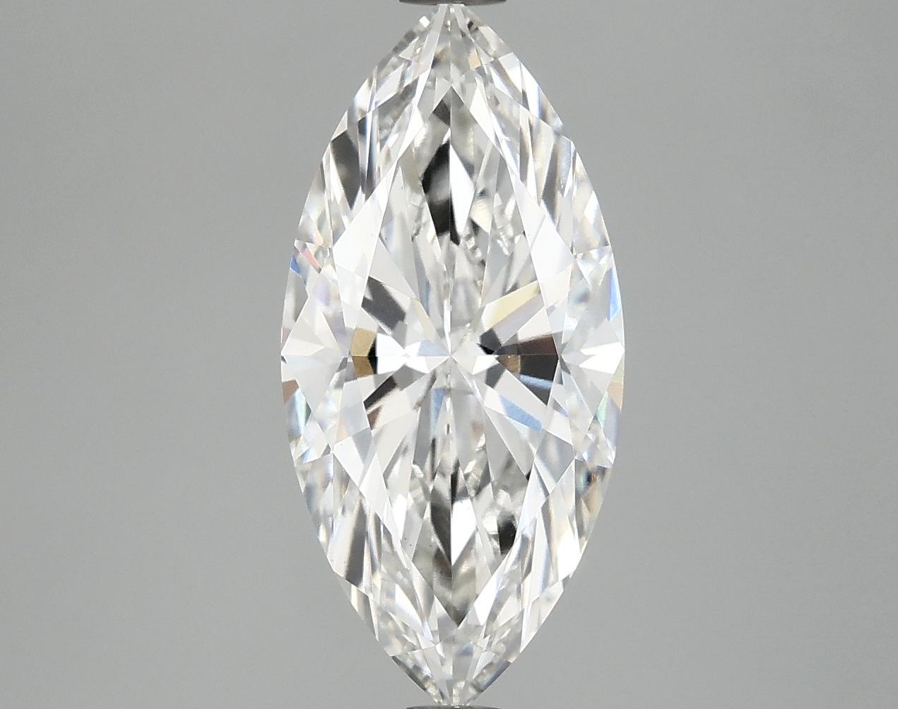 2.89 Carat Marquise Shaped Excellent Cut VS1 IGI Certified Lab Grown Diamond
