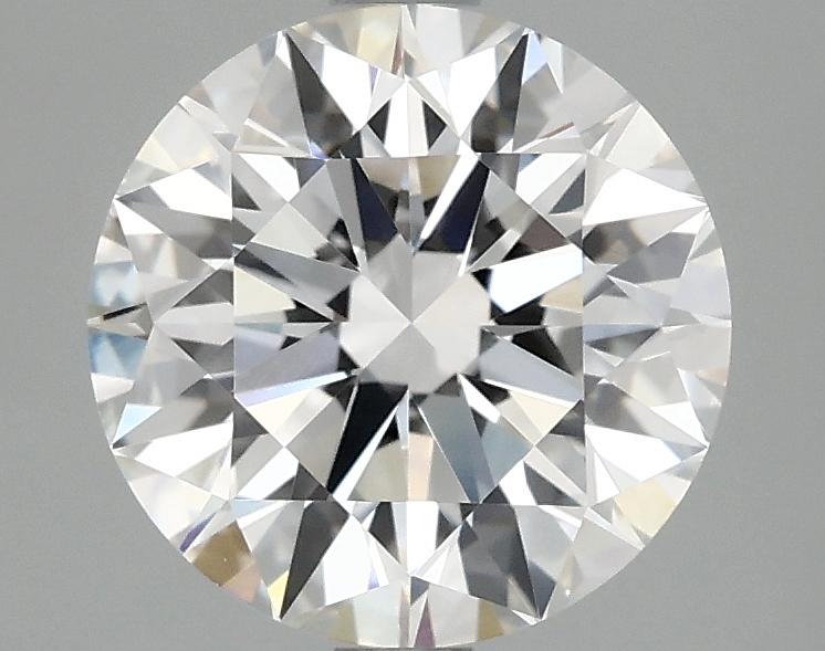 2.54 Carat Round Shaped Ideal Cut VVS2 IGI Certified Lab Grown Diamond