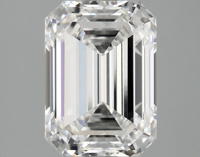 3.04 Carat Emerald Shaped Ideal Cut VVS2 IGI Certified Lab Grown Diamond