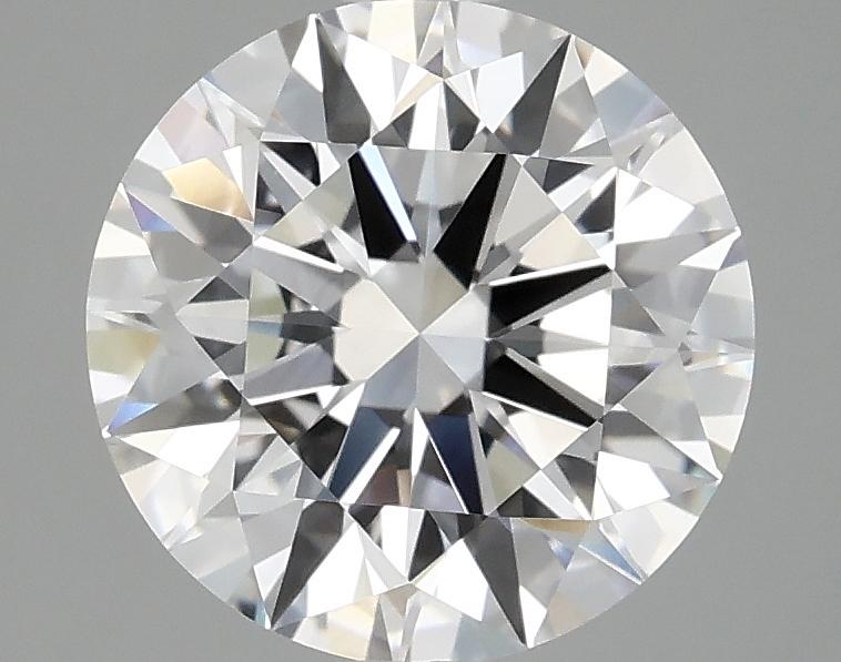 2.54 Carat Round Shaped Ideal Cut VVS2 IGI Certified Lab Grown Diamond