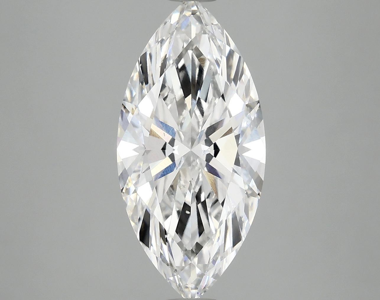 3.05 Carat Marquise Shaped Excellent Cut VS2 IGI Certified Lab Grown Diamond