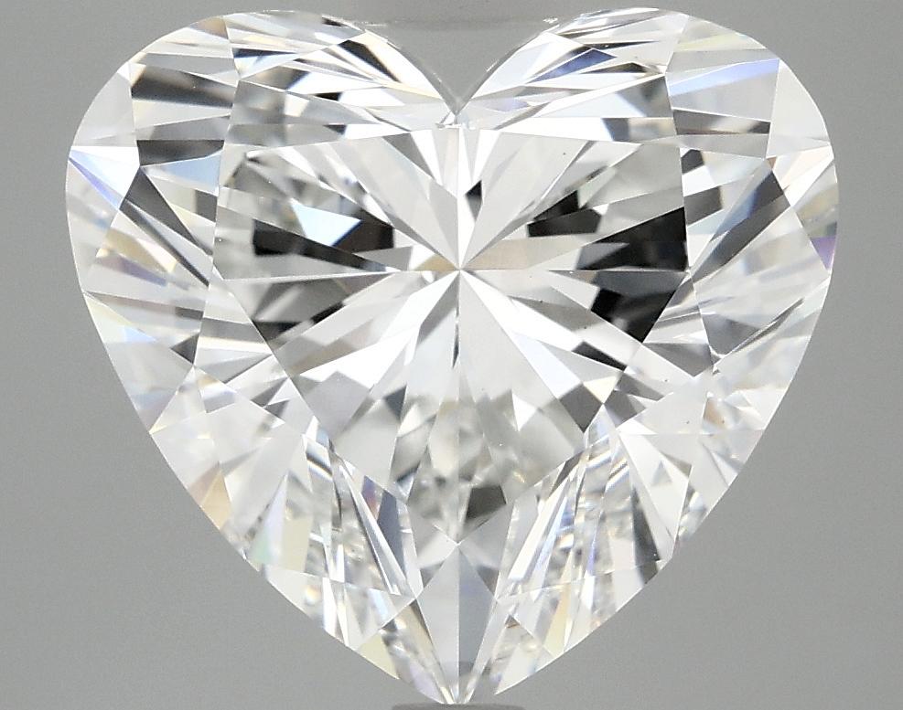 6.04 Carat Heart Shaped Ideal Cut VS1 IGI Certified Lab Grown Diamond