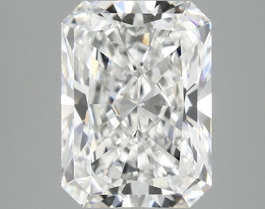 3.07 Carat Radiant Shaped Excellent Cut VVS2 IGI Certified Lab Grown Diamond