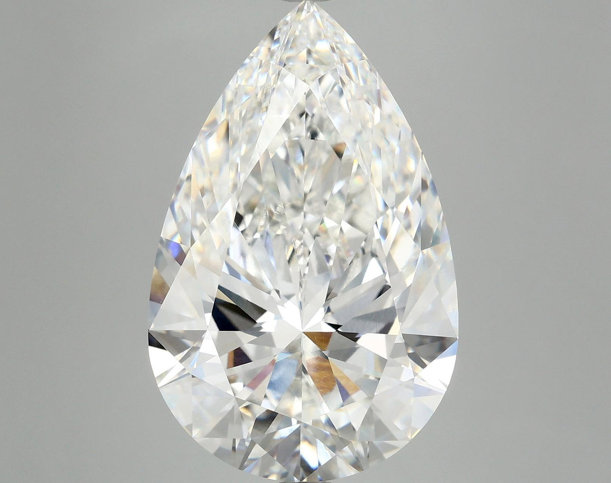 10.07 Carat Pear Shaped Ideal Cut VVS2 IGI Certified Lab Grown Diamond