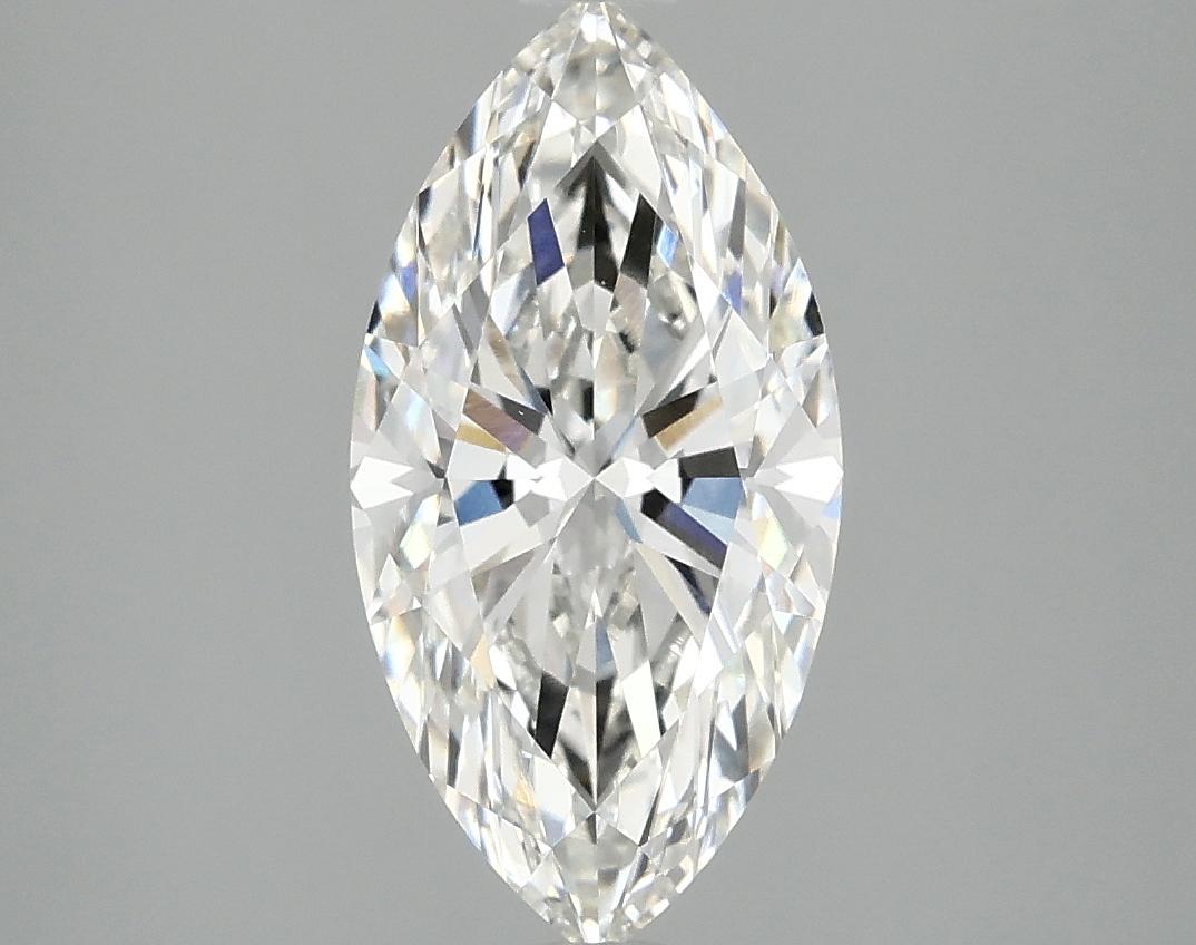 2.06 Carat Marquise Shaped Ideal Cut VVS2 IGI Certified Lab Grown Diamond