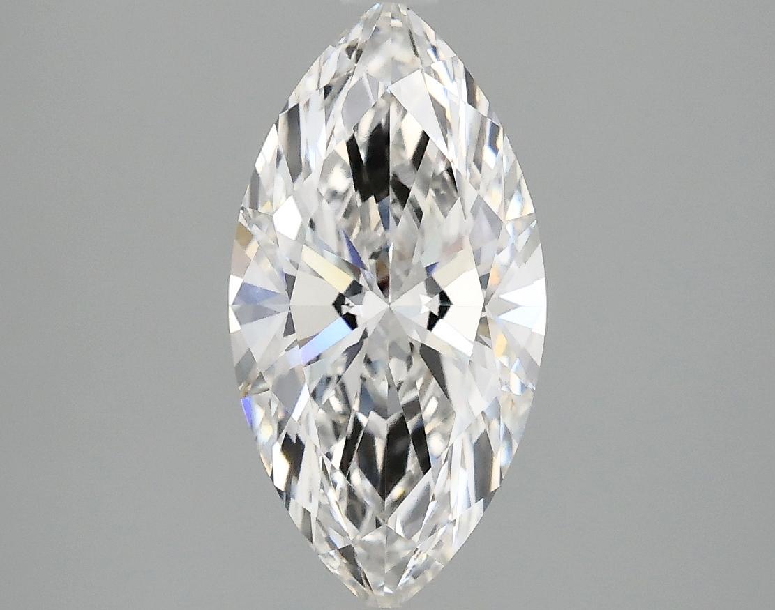 2.02 Carat Marquise Shaped Ideal Cut VVS2 IGI Certified Lab Grown Diamond