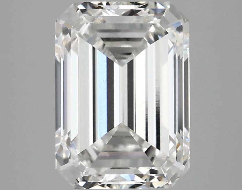 3.04 Carat Emerald Shaped Ideal Cut VVS2 IGI Certified Lab Grown Diamond