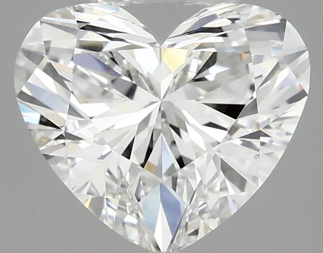 2.1 Carat Heart Shaped Excellent Cut VVS2 IGI Certified Lab Grown Diamond
