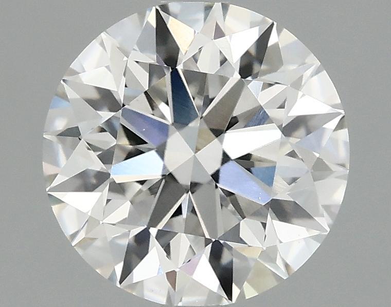 2.15 Carat Round Shaped Excellent Cut VVS2 IGI Certified Lab Grown Diamond