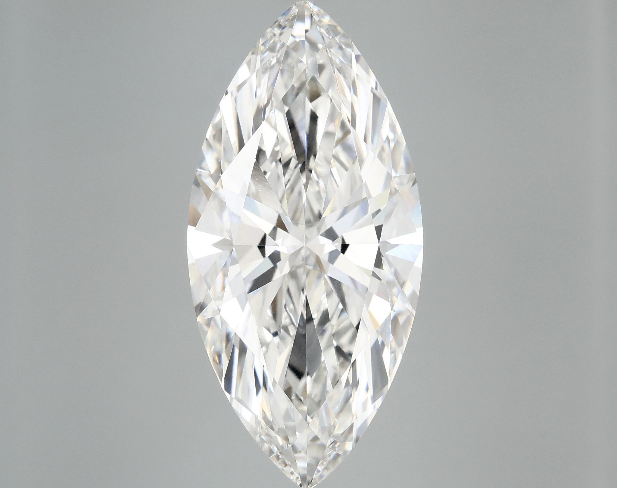 11.01 Carat Marquise Shaped Excellent Cut VVS2 IGI Certified Lab Grown Diamond