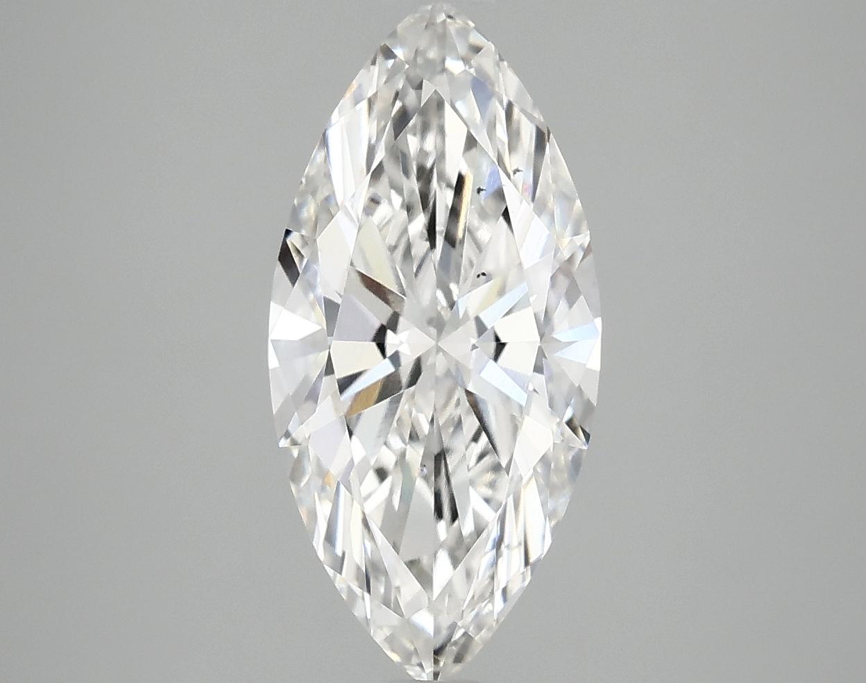 2.5 Carat Marquise Shaped Excellent Cut VS2 IGI Certified Lab Grown Diamond