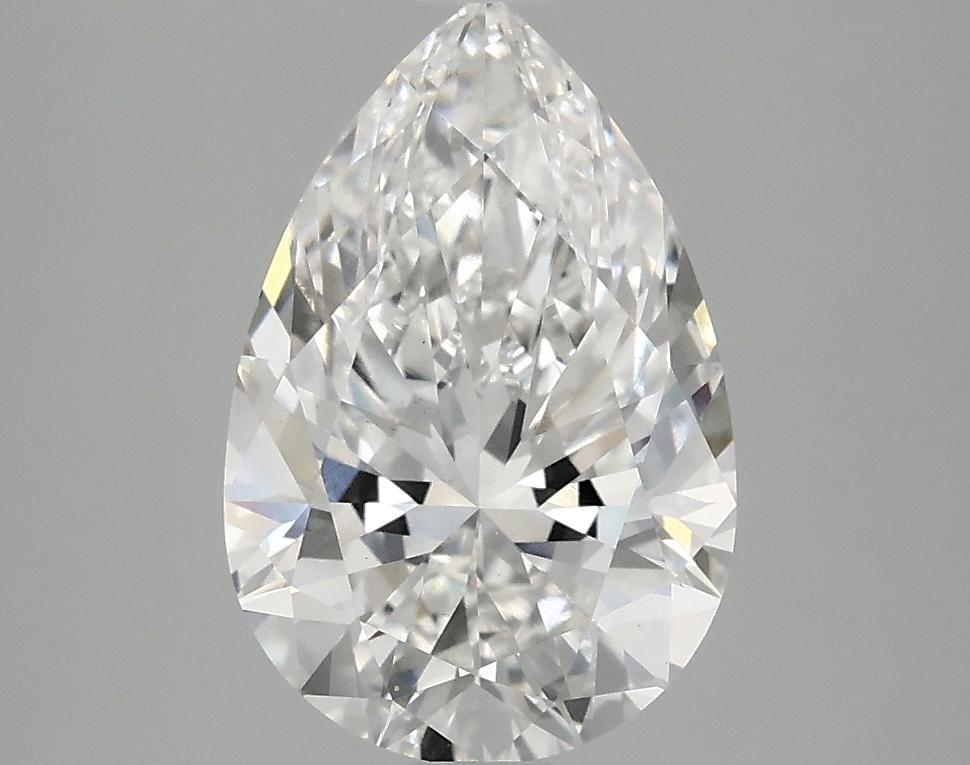 2.58 Carat Pear Shaped Excellent Cut VS1 IGI Certified Lab Grown Diamond