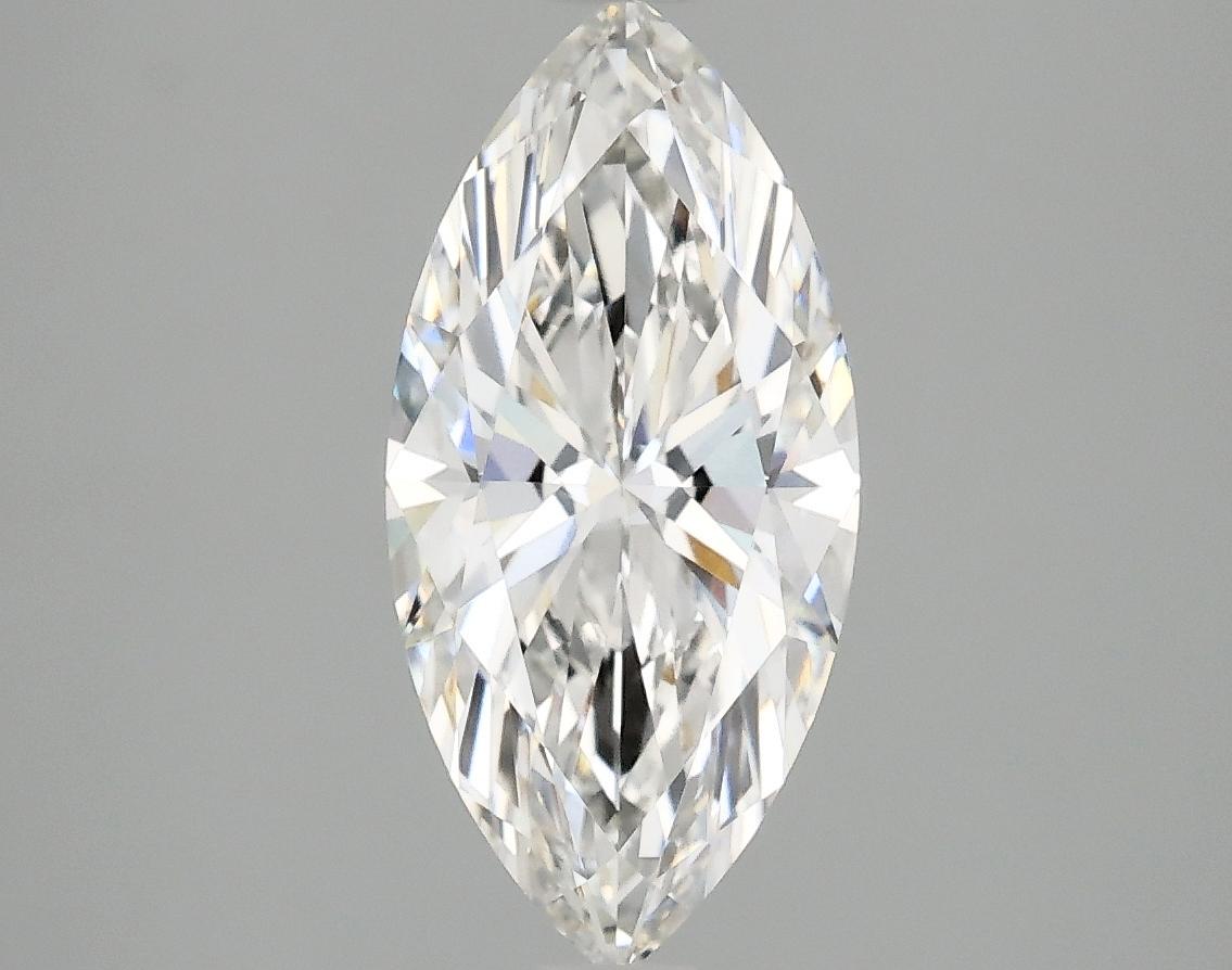 2.03 Carat Marquise Shaped Excellent Cut VVS2 IGI Certified Lab Grown Diamond