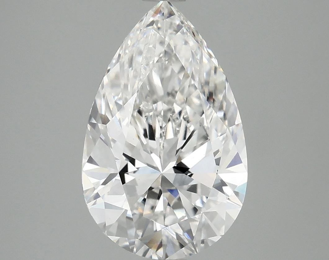 3.08 Carat Pear Shaped Ideal Cut VS1 IGI Certified Lab Grown Diamond