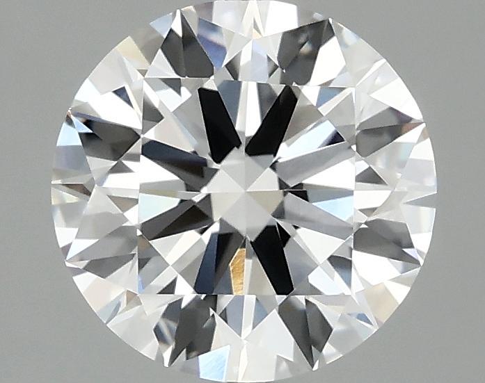2.07 Carat Round Shaped Ideal Cut VVS2 IGI Certified Lab Grown Diamond