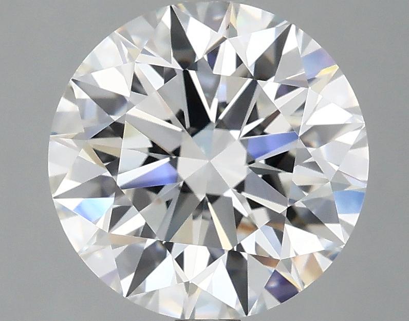 3.09 Carat Round Shaped Ideal Cut VVS2 IGI Certified Lab Grown Diamond