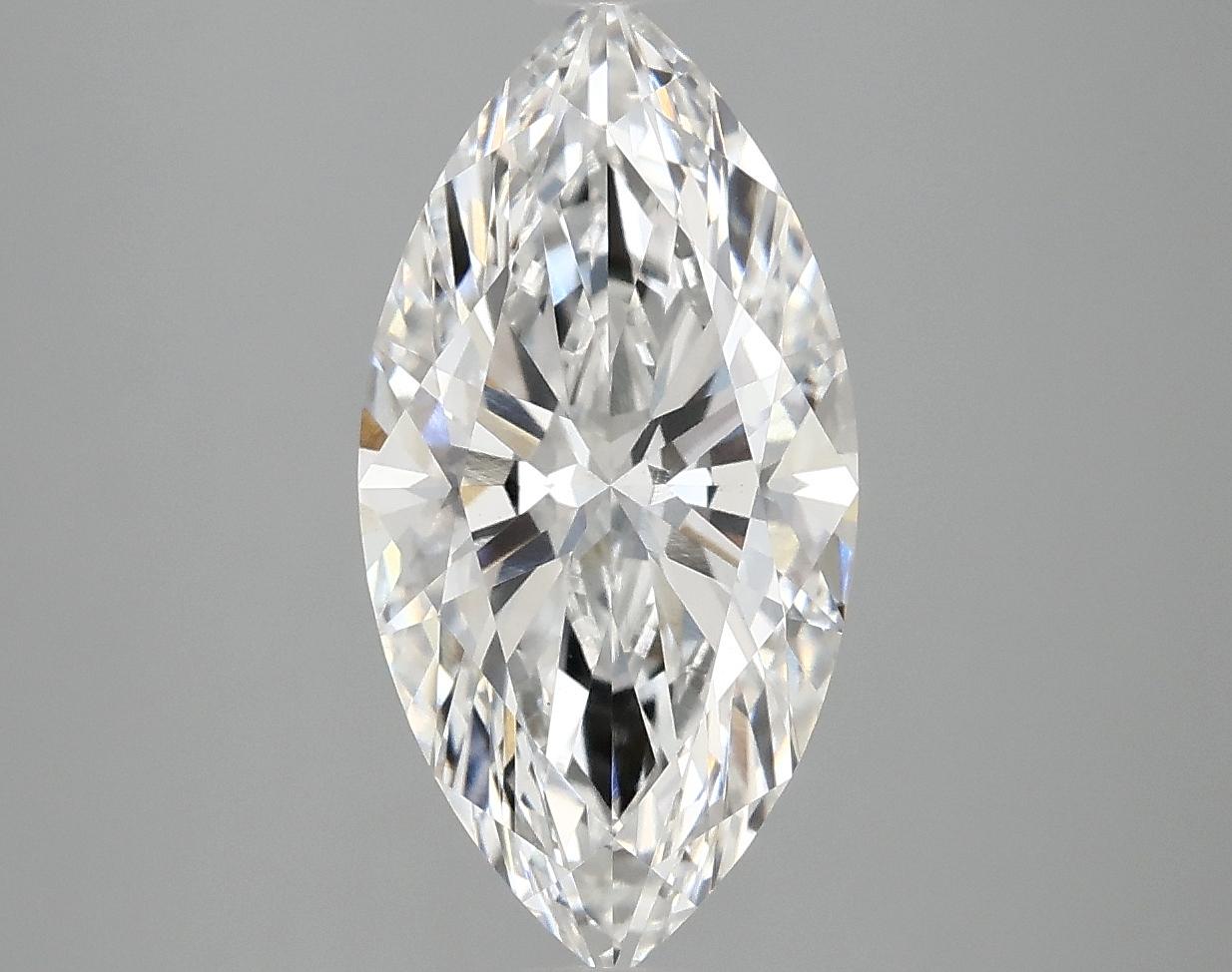 3.08 Carat Marquise Shaped Ideal Cut VS1 IGI Certified Lab Grown Diamond