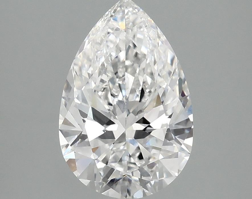 2.0 Carat Pear Shaped Excellent Cut VVS2 IGI Certified Lab Grown Diamond