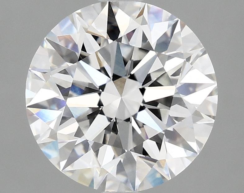 3.06 Carat Round Shaped Excellent Cut VVS2 IGI Certified Lab Grown Diamond