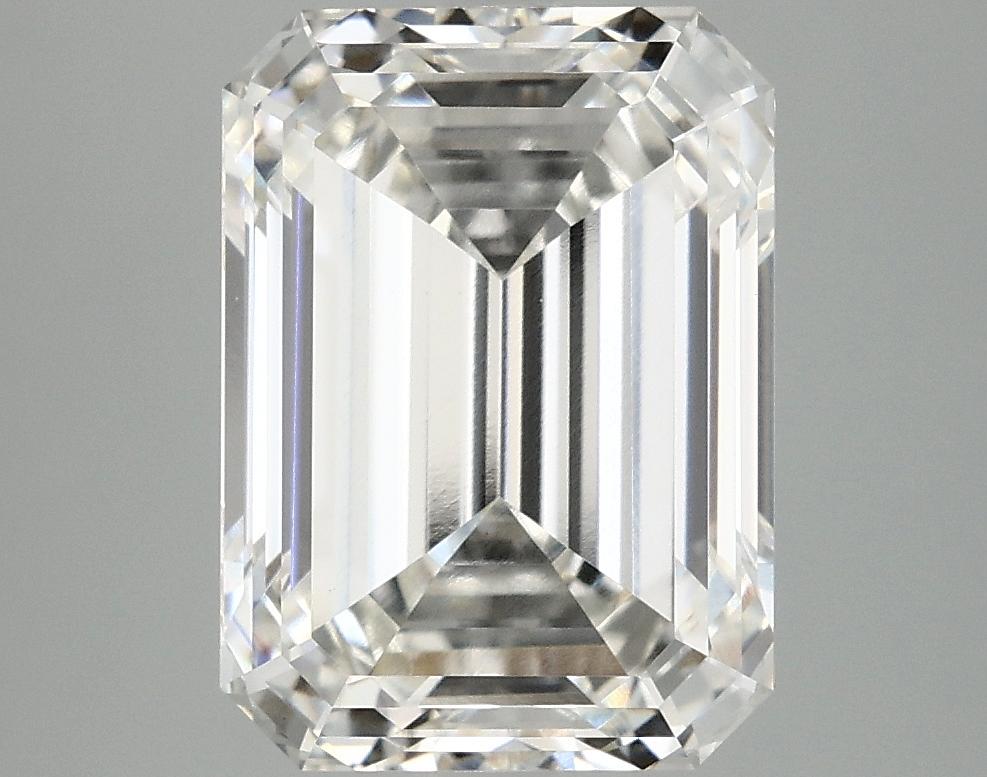 5.09 Carat Emerald Shaped Excellent Cut VVS2 IGI Certified Lab Grown Diamond