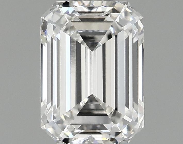 0.99 Carat Emerald Shaped Excellent Cut VVS2 IGI Certified Lab Grown Diamond