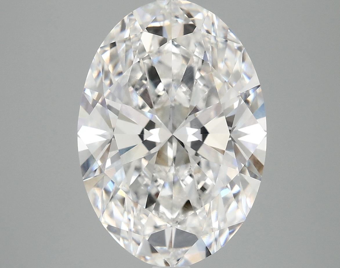 5.1 Carat Oval Shaped Ideal Cut VVS2 IGI Certified Lab Grown Diamond