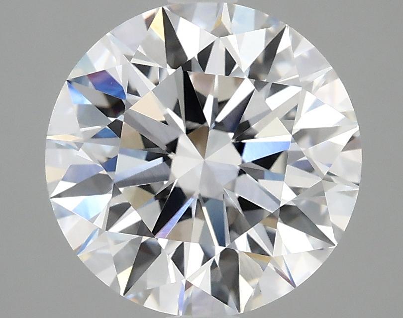 3.06 Carat Round Shaped Ideal Cut VVS2 IGI Certified Lab Grown Diamond