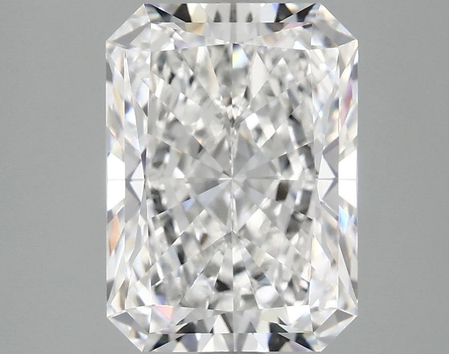 3.08 Carat Radiant Shaped Excellent Cut VVS2 IGI Certified Lab Grown Diamond