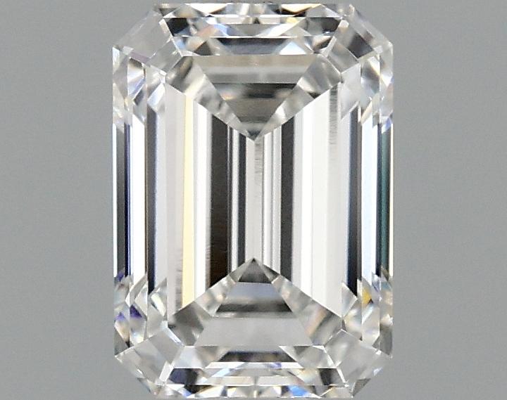 1.09 Carat Emerald Shaped Ideal Cut VVS2 IGI Certified Lab Grown Diamond